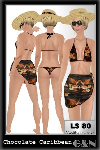 G&N Quality Design Caribbean Delight Bikini Set (Copy Version)