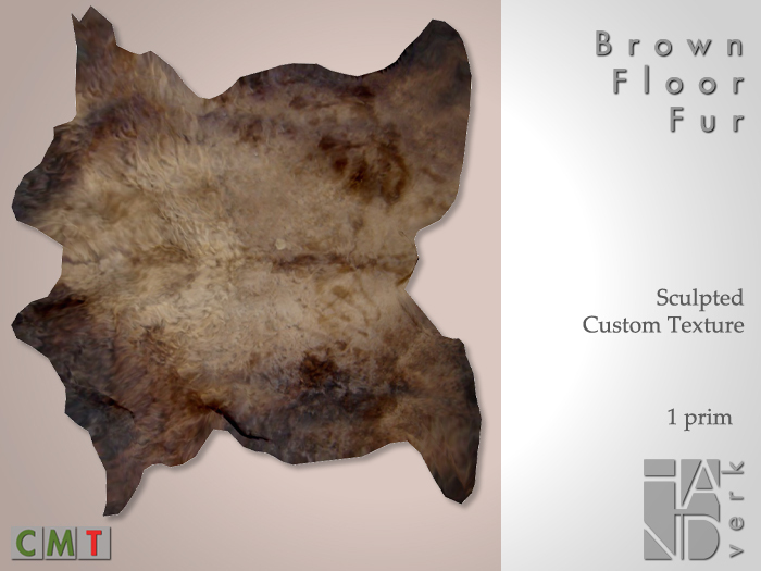 [HANDverk]Floor Fur.brown