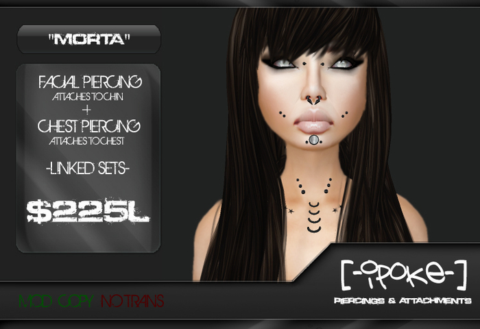 [-iPoke-] Morta - Piercing Set