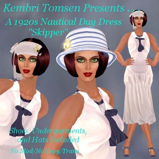 1920s sailor dress