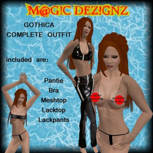 Gothica 1 - complete Outfit