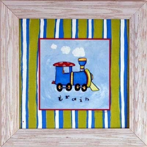 SO Art for Children's Room - Train 1