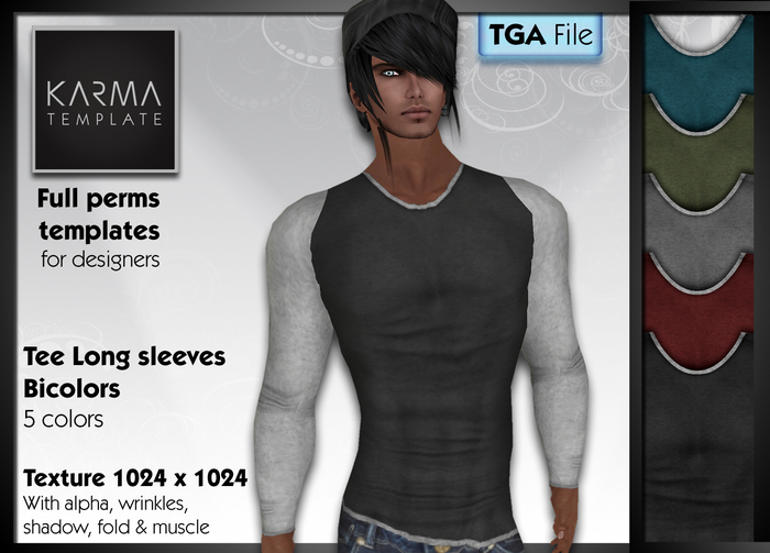 Karma Template - TGA - Baseball T-Shirt - 5 Colors
