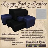-TC- Lounge Pack 7 Leather Clearance Priced