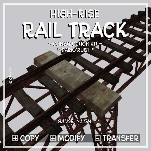 !:P:! # High-Rise Railway Track * Base Kit