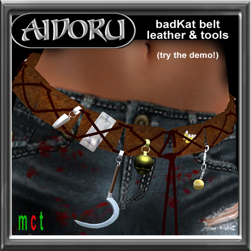 "badKat" tool belt girl hip belt