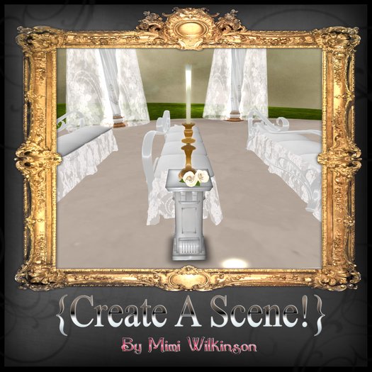 {CaS} Sunset Kiss Single Candle Column 