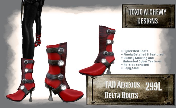 :::TAD::: AEGEOUS Delta Boots