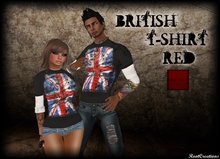 [ROOT] BRITISH T-SHIRT RED