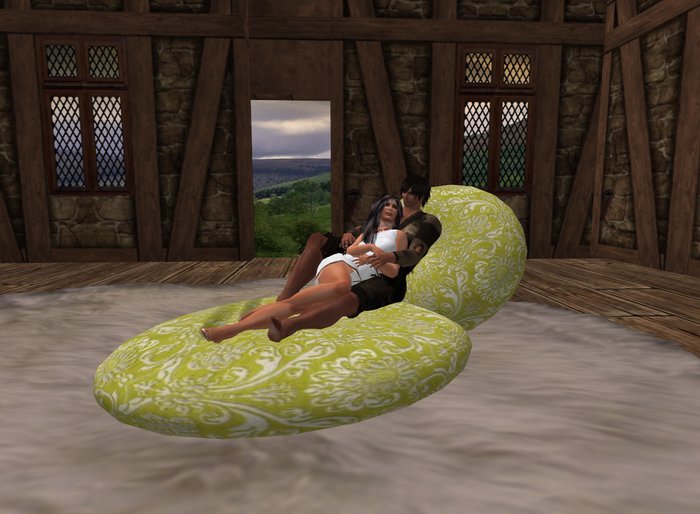 Fancy Cuddle Cushion Yellow