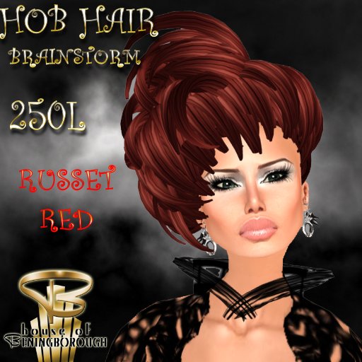 HOUSE OF BENINGBOROUGH - HAIR - BRAINSTORM -RUSSET RED