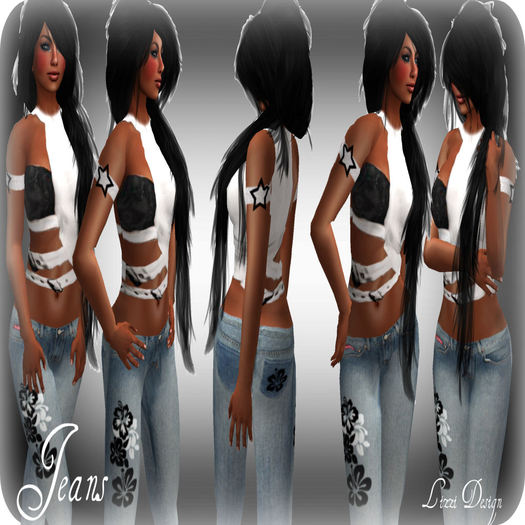 Full Perm Jeans 9
