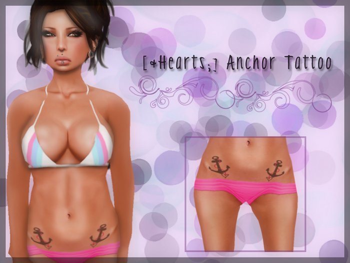 [&Hearts;]Anchor Tattoo