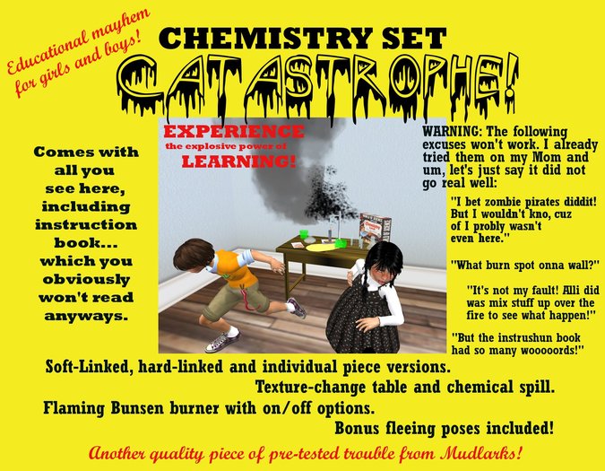 Mudlarks Chemistry Set Catastrophe: Boxed