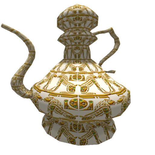 arabic coffee pot sculpted