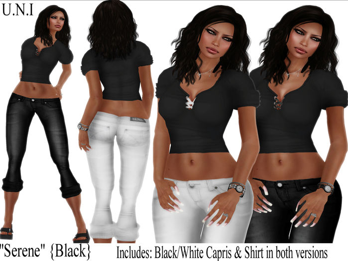 U.N.I ~ Serene {Black}   ***NEW PROMO***