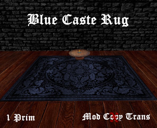 Scribe Blue Caste Carpet