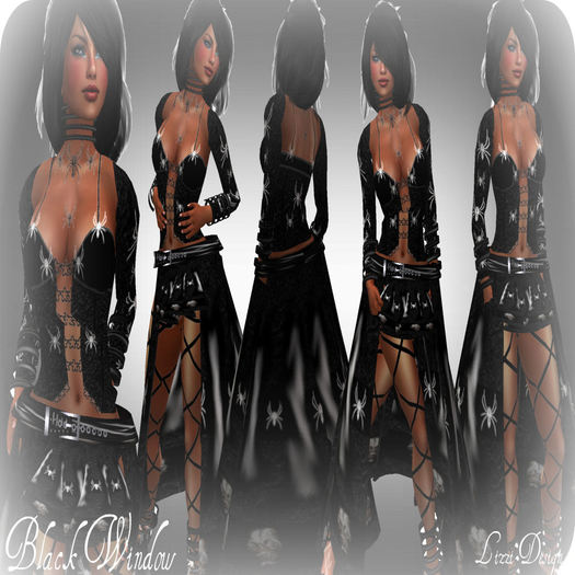 Full Perm Black Window