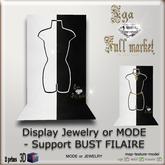 Display Jewelry or MODEL -Support BUST FILAIRE