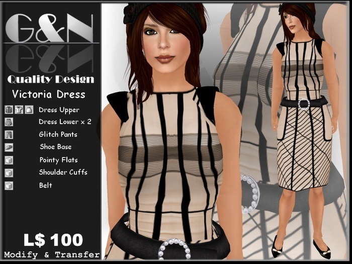 G&N Quality Design Victoria Dress (Copy Version)