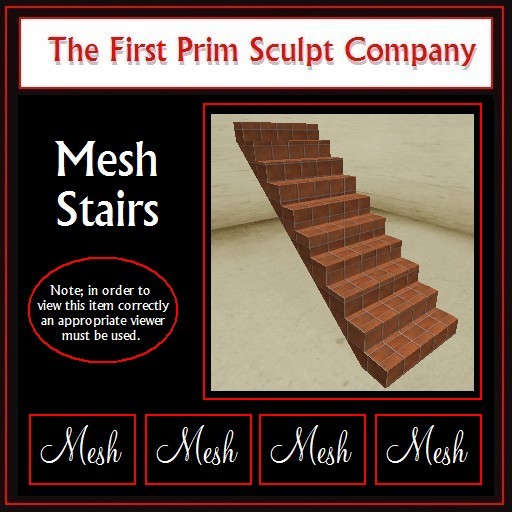 Stairs : Mesh stairs B boxed