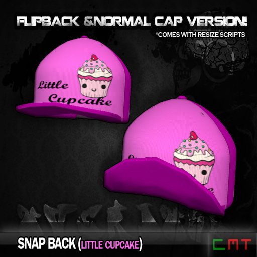 [OD]-  Cupcake Snap Back Fitted Set  