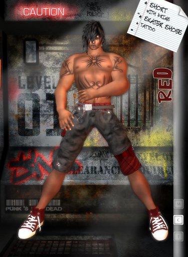 --[ PnD ]-- Punk Red Man