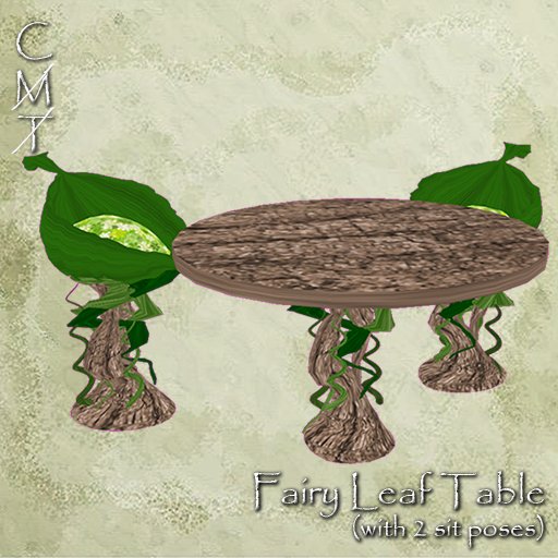 Fairy Leaf Table & Chairs