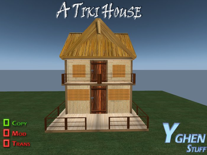 YGHEN Tiki House boxed