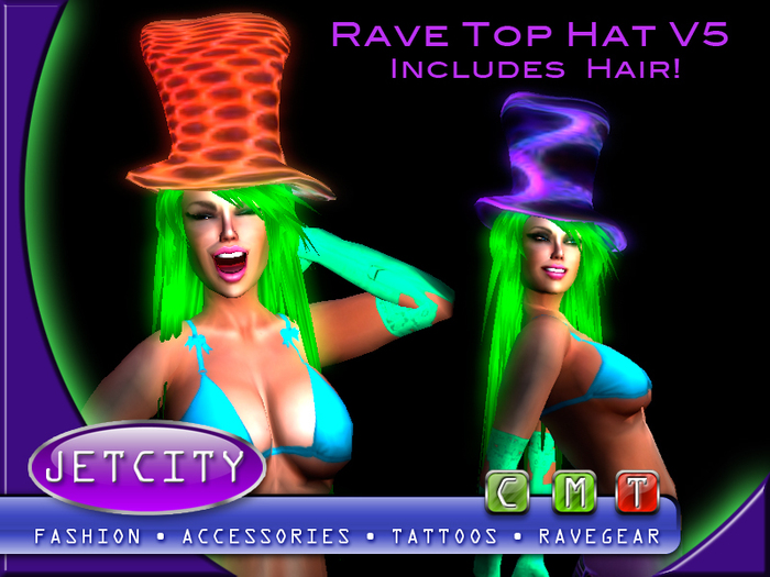 JETCITY - Rave Top Hat V5