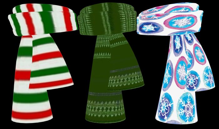 Holiday scarf pack