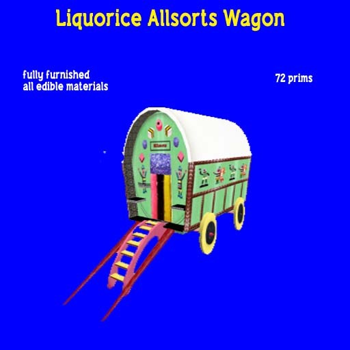 Liquorice Allsorts Gypsy Wagon - Fun toy or kids home