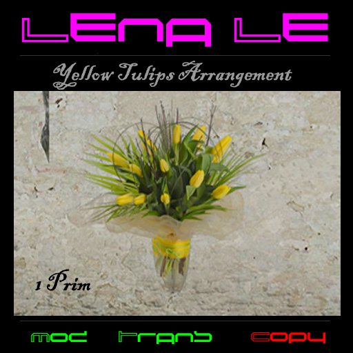 Yellow Tulips Arrangement