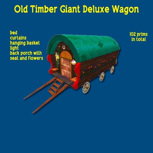 Giant Delux Vardo style Gypsy Wagon