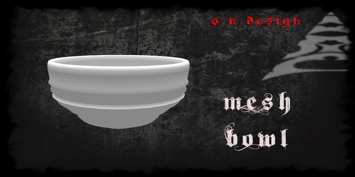 Mesh bowl