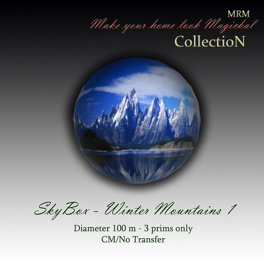 SkyBox - Winter Mountains1 - D100m - CM/No T - MRM - CollectioN