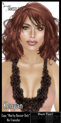 *~*Damselfly*~*Neysa II Black Pearl