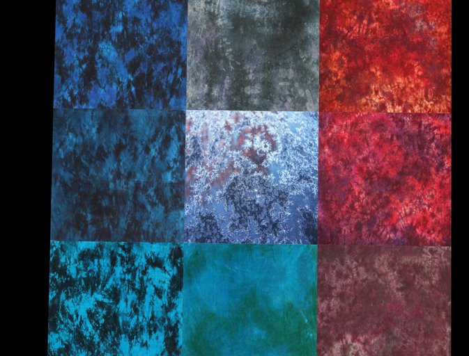 9 mix fabric textures