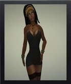 Mactavish's Short Dress Black
