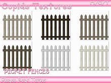 6 PICKET FENCE Textures