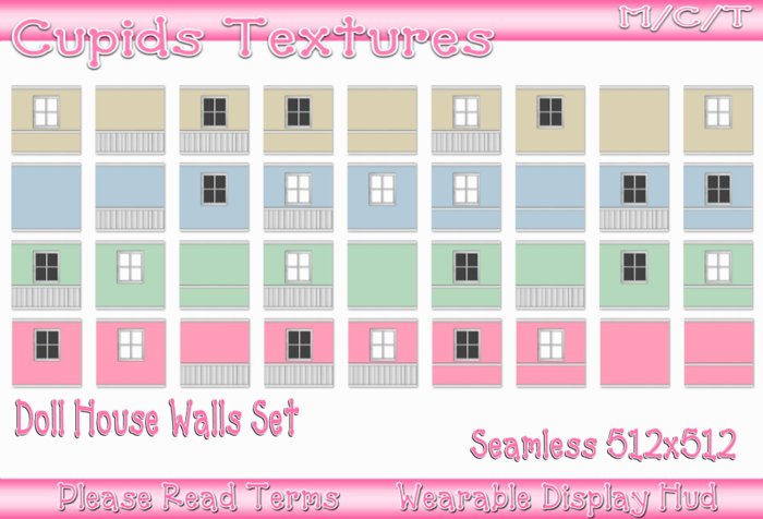 DOLL HOUSE WALL TEXTURES Textures