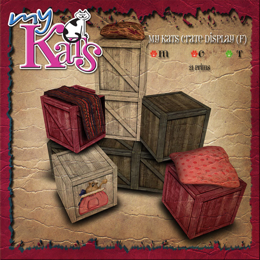 My Kats Crate Display (F)