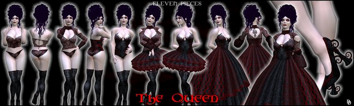Dare Designs: The Queen - red