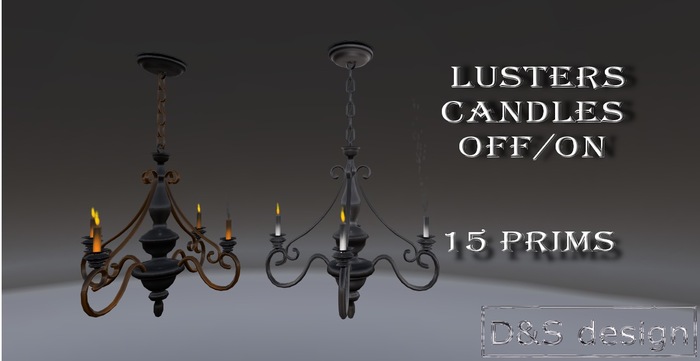  Lusters1-2 candles off/on