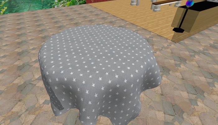 Star Rd Lace Table Cloth