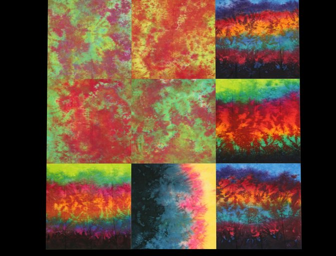 9 hippi fabric textures