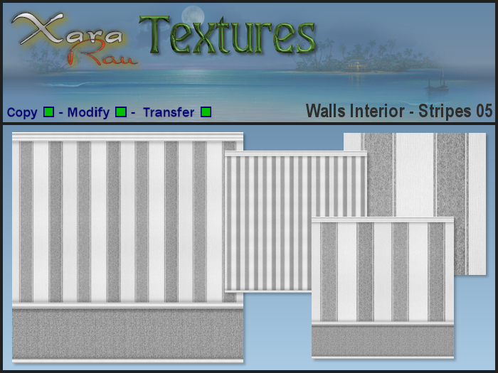 XR Textures - Walls Interior Stripes 05