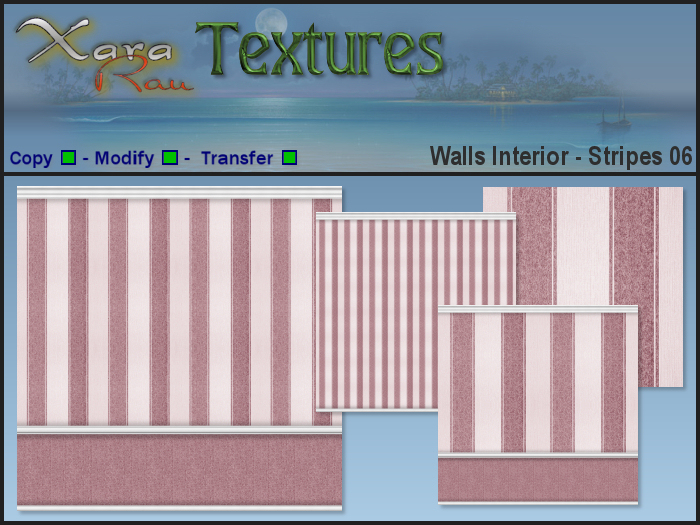XR Textures - Walls Interior Stripes 06