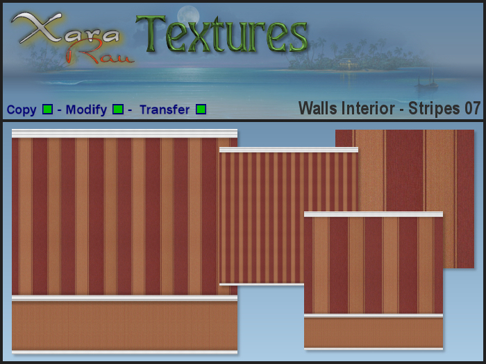 XR Textures - Walls Interior Stripes 07