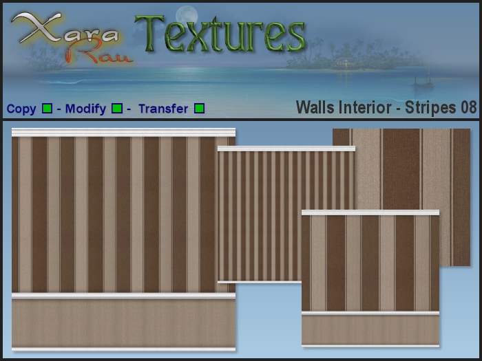 XR Textures - Walls Interior Stripes 08
